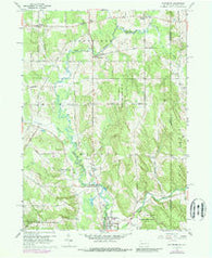 Wattsburg Pennsylvania Historical topographic map, 1:24000 scale, 7.5 X 7.5 Minute, Year 1960