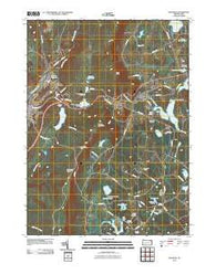Waymart Pennsylvania Historical topographic map, 1:24000 scale, 7.5 X 7.5 Minute, Year 2010