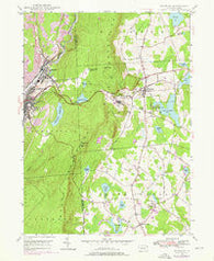 Waymart Pennsylvania Historical topographic map, 1:24000 scale, 7.5 X 7.5 Minute, Year 1946