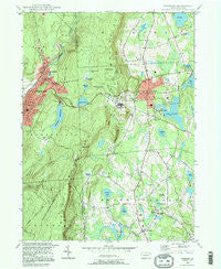 Waymart Pennsylvania Historical topographic map, 1:24000 scale, 7.5 X 7.5 Minute, Year 1994