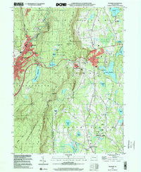 Waymart Pennsylvania Historical topographic map, 1:24000 scale, 7.5 X 7.5 Minute, Year 1999