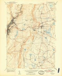 Waymart Pennsylvania Historical topographic map, 1:24000 scale, 7.5 X 7.5 Minute, Year 1948