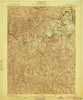Waynesburg Pennsylvania Historical topographic map, 1:62500 scale, 15 X 15 Minute, Year 1904