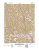 Waynesburg Pennsylvania Historical topographic map, 1:24000 scale, 7.5 X 7.5 Minute, Year 2013