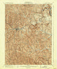 Waynesburg Pennsylvania Historical topographic map, 1:62500 scale, 15 X 15 Minute, Year 1904