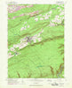 Weatherly Pennsylvania Historical topographic map, 1:24000 scale, 7.5 X 7.5 Minute, Year 1948