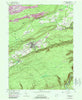 Weatherly Pennsylvania Historical topographic map, 1:24000 scale, 7.5 X 7.5 Minute, Year 1948