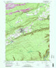 Weatherly Pennsylvania Historical topographic map, 1:24000 scale, 7.5 X 7.5 Minute, Year 1948