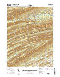 Weikert Pennsylvania Current topographic map, 1:24000 scale, 7.5 X 7.5 Minute, Year 2016