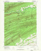Weikert Pennsylvania Historical topographic map, 1:24000 scale, 7.5 X 7.5 Minute, Year 1968