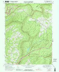 Wells Tannery Pennsylvania Historical topographic map, 1:24000 scale, 7.5 X 7.5 Minute, Year 1968