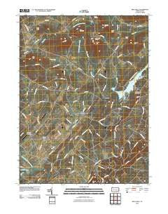 Wellsville Pennsylvania Historical topographic map, 1:24000 scale, 7.5 X 7.5 Minute, Year 2010