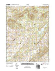 Wellsville Pennsylvania Historical topographic map, 1:24000 scale, 7.5 X 7.5 Minute, Year 2013