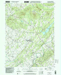 Wellsville Pennsylvania Historical topographic map, 1:24000 scale, 7.5 X 7.5 Minute, Year 1999