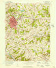 West Chester Pennsylvania Historical topographic map, 1:24000 scale, 7.5 X 7.5 Minute, Year 1954