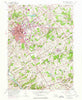 West Chester Pennsylvania Historical topographic map, 1:24000 scale, 7.5 X 7.5 Minute, Year 1954