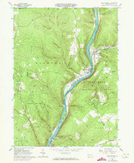 West Hickory Pennsylvania Historical topographic map, 1:24000 scale, 7.5 X 7.5 Minute, Year 1966