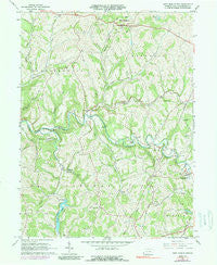 West Middletown Pennsylvania Historical topographic map, 1:24000 scale, 7.5 X 7.5 Minute, Year 1964
