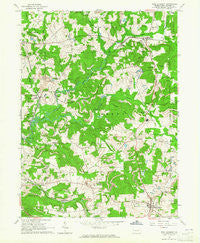 West Sunbury Pennsylvania Historical topographic map, 1:24000 scale, 7.5 X 7.5 Minute, Year 1963