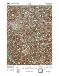West Chester Pennsylvania Historical topographic map, 1:24000 scale, 7.5 X 7.5 Minute, Year 2010