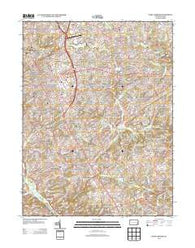 West Chester Pennsylvania Historical topographic map, 1:24000 scale, 7.5 X 7.5 Minute, Year 2013
