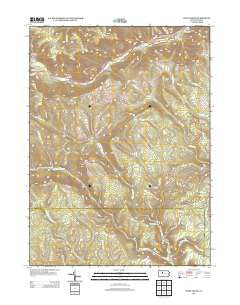 West Creek Pennsylvania Historical topographic map, 1:24000 scale, 7.5 X 7.5 Minute, Year 2013