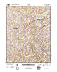 West Grove Pennsylvania Historical topographic map, 1:24000 scale, 7.5 X 7.5 Minute, Year 2013