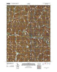 West Middletown Pennsylvania Historical topographic map, 1:24000 scale, 7.5 X 7.5 Minute, Year 2010