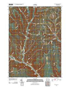 West Pike Pennsylvania Historical topographic map, 1:24000 scale, 7.5 X 7.5 Minute, Year 2010