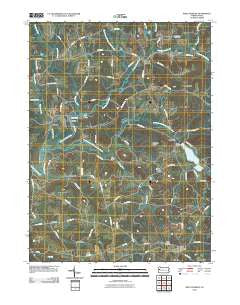 West Sunbury Pennsylvania Historical topographic map, 1:24000 scale, 7.5 X 7.5 Minute, Year 2010