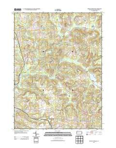 West Sunbury Pennsylvania Historical topographic map, 1:24000 scale, 7.5 X 7.5 Minute, Year 2013