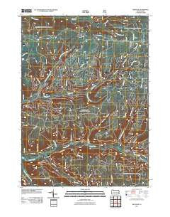 Westline Pennsylvania Historical topographic map, 1:24000 scale, 7.5 X 7.5 Minute, Year 2011