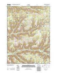 Westline Pennsylvania Historical topographic map, 1:24000 scale, 7.5 X 7.5 Minute, Year 2013