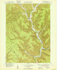 Wharton Pennsylvania Historical topographic map, 1:24000 scale, 7.5 X 7.5 Minute, Year 1950