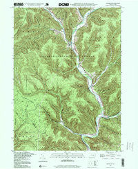 Wharton Pennsylvania Historical topographic map, 1:24000 scale, 7.5 X 7.5 Minute, Year 1994