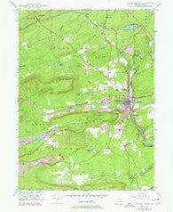 White Haven Pennsylvania Historical topographic map, 1:24000 scale, 7.5 X 7.5 Minute, Year 1947