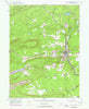 White Haven Pennsylvania Historical topographic map, 1:24000 scale, 7.5 X 7.5 Minute, Year 1947