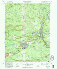 White Haven Pennsylvania Historical topographic map, 1:24000 scale, 7.5 X 7.5 Minute, Year 1994
