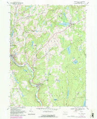 White Mills Pennsylvania Historical topographic map, 1:24000 scale, 7.5 X 7.5 Minute, Year 1967