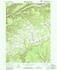 White Pine Pennsylvania Historical topographic map, 1:24000 scale, 7.5 X 7.5 Minute, Year 1965