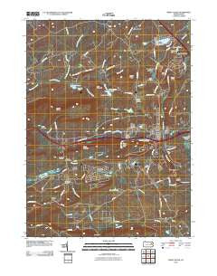 White Haven Pennsylvania Historical topographic map, 1:24000 scale, 7.5 X 7.5 Minute, Year 2010