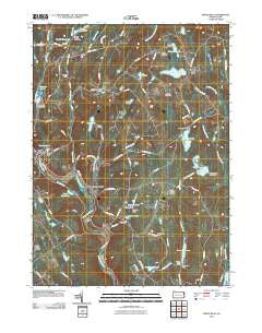 White Mills Pennsylvania Historical topographic map, 1:24000 scale, 7.5 X 7.5 Minute, Year 2010
