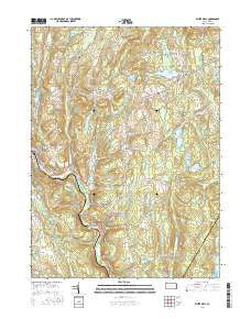White Mills Pennsylvania Current topographic map, 1:24000 scale, 7.5 X 7.5 Minute, Year 2016