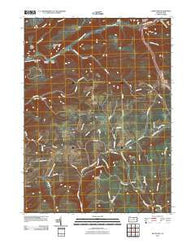 White Pine Pennsylvania Historical topographic map, 1:24000 scale, 7.5 X 7.5 Minute, Year 2010