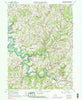 Whitesburg Pennsylvania Historical topographic map, 1:24000 scale, 7.5 X 7.5 Minute, Year 1964