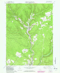 Wilcox Pennsylvania Historical topographic map, 1:24000 scale, 7.5 X 7.5 Minute, Year 1969