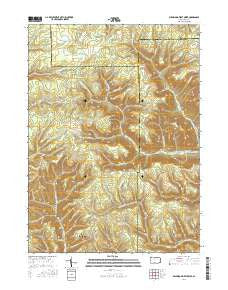 Wildwood Fire Tower Pennsylvania Current topographic map, 1:24000 scale, 7.5 X 7.5 Minute, Year 2016