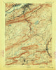 Wilkes-Barre Pennsylvania Historical topographic map, 1:62500 scale, 15 X 15 Minute, Year 1894