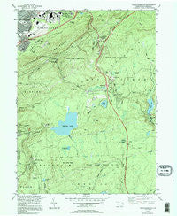 Wilkes-Barre East Pennsylvania Historical topographic map, 1:24000 scale, 7.5 X 7.5 Minute, Year 1994