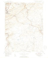 Wilkes-Barre East Pennsylvania Historical topographic map, 1:24000 scale, 7.5 X 7.5 Minute, Year 1950